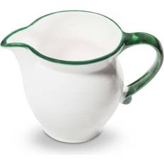 Lattiere Gmundner Keramik Ceramica Cerchio Verde Tazza 0.3 Litri Lattiera