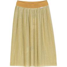 Girls - Yellow Skirts Molo Bailini elasticated-waistband skirt kids Metallic Fibre/Polyamide 122-128 Yellow