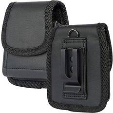 MTP Products Samsung Galaxy Z Flip3 5G/Flip4 Vertikal Bæltetaske Sort