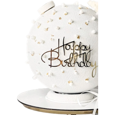 Shein Modern Letter Design Cake Topper Cake Decoration