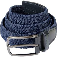 Blå - Nylon Bælter Lyle & Scott Woven Golf Bælte Dark Navy