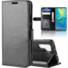MTP Products Huawei P30 Wallet Hülle mit Stand-Funktion Schwarz