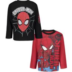 Marvel T-shirts Children's Clothing Marvel Marvel Spider-Man Little Boys Pack Graphic T-Shirts Black/Red