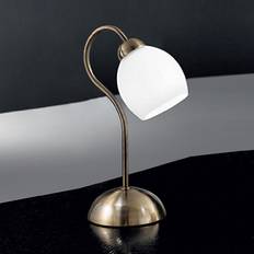 Orion Belysning Orion Pläterad, vacker Bordslampa