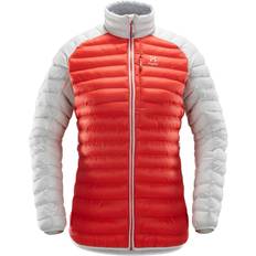 Haglöfs Woman Outerwear Haglöfs Essens Mimic Jacket - White/Red