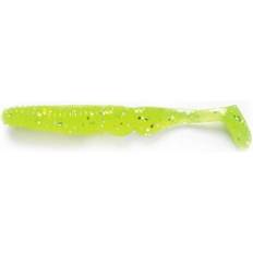 Fiskeutrustning Lucky John Mr Greedy 3,9" Jigg Lime Chartreuse