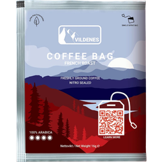 Fransk rost Bryggkaffe Vildenes Franskrost Coffee Bag 16g 8st