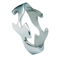 Georg Jensen Fusion Mittring - Vitguld