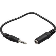 S-Conn Standard Minijack Förlängningskabel 20 m