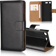 MAULUND Sony Xperia XZ1 Compact Slim Wallet m. Pung Sort