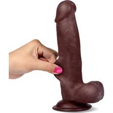 IntoYou Slidy Sliding Skin Realistic Cock 8" Brown