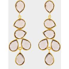 Beige Earrings Aspiga Sheena Earrings Champagne Beige