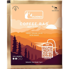 Vildenes Matvaror Vildenes Mellanrost Coffee Bag 16g 1st