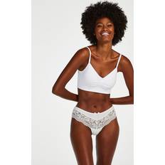 Hunkemöller Boxers & Hotpants Trosor Hunkemöller Valencia Brazilian Shorts Vit female