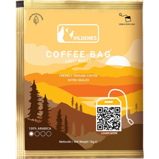 Vildenes Matvaror Vildenes ljusrost Coffee Bag 16g 8st