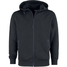 Indicode Dominion Hooded zip black