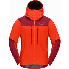 Norrøna Men's Trollveggen Gore-Tex Pro Light Jacket, XL, Arednalin/Rhubarb