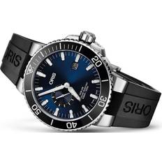 Oris Aquis Date Small Second D Blue