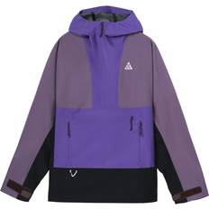 Nike Purple Outerwear Nike Men's ACG Colorblock Casual Hooded Jacket - Autumn Purple