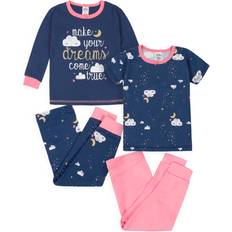 Gerber Gerber Baby Girl's 4-Piece Cotton Pajamas, Dreams