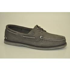 Grey - Men Boat Shoes Timberland Classic 2-Eye Boat Shoes Sailing Deck - A1JX5