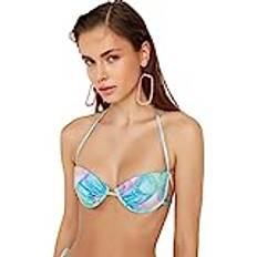 Mehrfarbig Bikinioberteile Trendyol Collection Damen Bikinioberteil, Bademode, merhfarbig