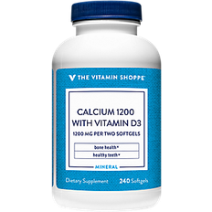 The Vitamin Shoppe Calcium with D3 Healthy Teeth Support 120