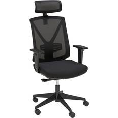 Fotstöd Kontorsstolar Novel Swivel Black Kontorsstol 122cm