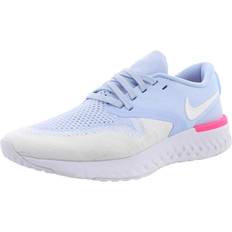 Nike Odyssey React Flyknit Blue/White, Female, Sko, Løbesko, Løb, Blå