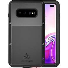 LOVE MEI Powerful Samsung Galaxy S10 Hybrid Skal Svart