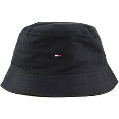 Tommy Hilfiger Herren Hüte Tommy Hilfiger Herren Fischerhut Flag Bucket Hat Schwarz Black Einheitsgröße