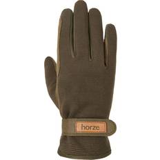 Horze Maya Winter Riding Gloves Olive Drab Women