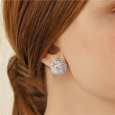 Cheap Earrings Newbridge Silverware Newbridge Silverware Twist Earrings with Clear Stones