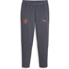 Corduroy Trousers Puma Manchester City Football Casual Sweatpants - Grey