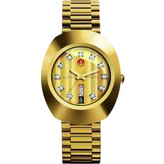 Rado Armbandsur Rado R12413493 Diastar Original Gulguldstonad/Gulguldtonat