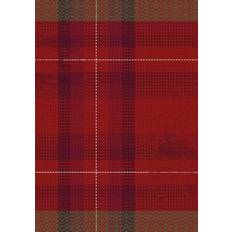 Le Jarquard Français Hiver en Ecosse Kitchen Towel Red (80x60cm)