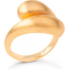 ByBiehl Ringe ByBiehl Ocean Flow Duo Ring guldbelagt sølv