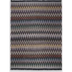 Missoni Textiles Missoni 'chen' Throw Blankets Black