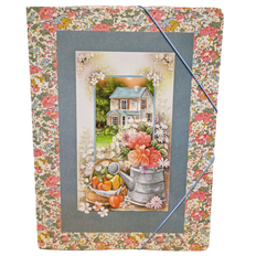 Kontorsmaterial Country House Country House Gummibandsmapp 3-Klaff A4 7320431521855