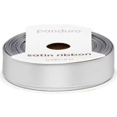 Panduro Hobby Gråt Satinbånd 12 mm Bredt 8 Meter