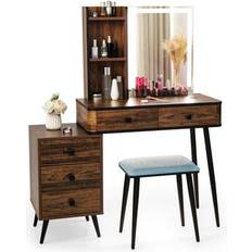 Costway Vanity Makeup Set Dressing Table
