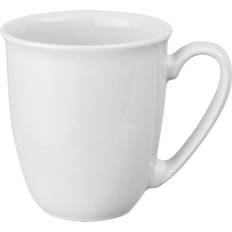 Denby Elements Coffee Mug in White Cup
