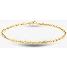 Jewellery 9ct Yellow Gold Prince of Wales Chain Bracelet 1.29.4301