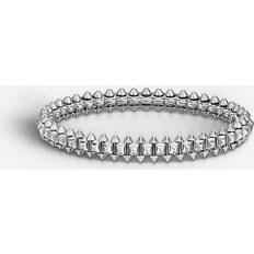 Cartier Jewellery Cartier Womens White Gold Rhodium Clash de Rhodium-plated 18ct White-gold Bracelet 17CM