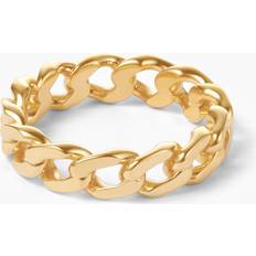 Jaxxon 14k Rings Jaxxon JAXXON Cuban Link Solid Gold Ring