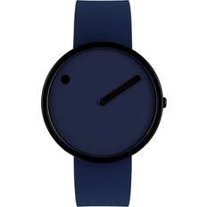 CR2025 - Unisex Wrist Watches Picto 43395-0520B Black Medium Navy Navy Silicone