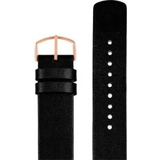 Picto Watch Straps Picto Black Leather for 40mm 4120R