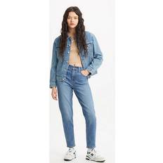 Levi's High Waisted Mom Jeans Blue