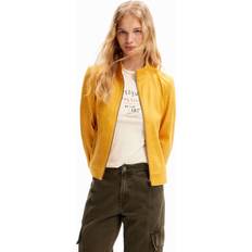 Desigual Veste en cuir femme Toronto - Jaune