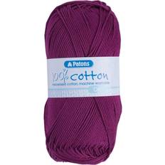Patons Fuchsia 100% Cotton DK Yarn 100g